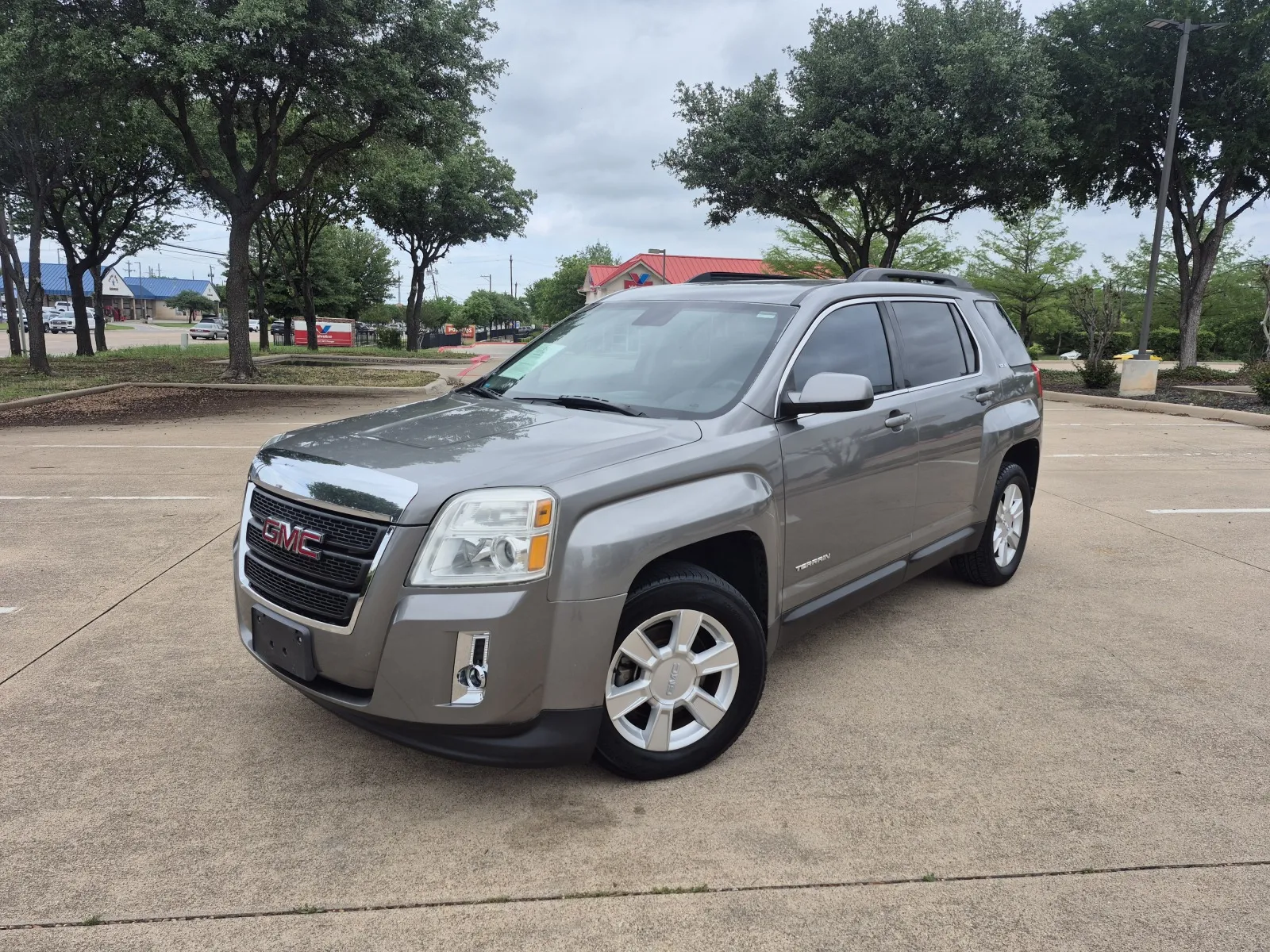Silver 2012 GMC TERRAIN SLE-2 for sale in Fort Worth, TX