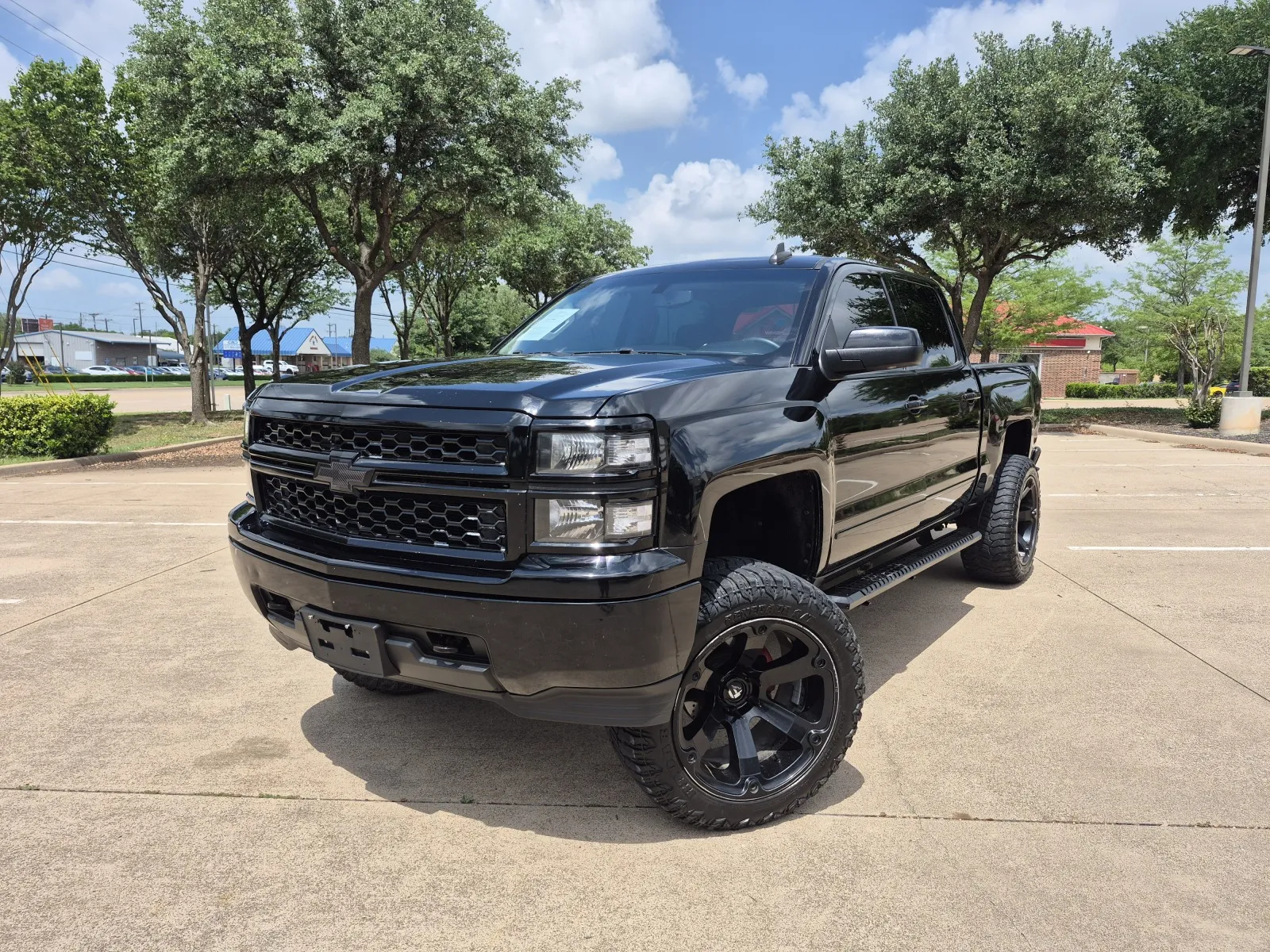 Black 2015 CHEVROLET SILVERADO 1500 LT for sale in Fort Worth, TX