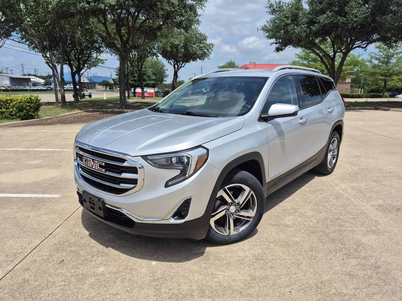 Silver 2020 GMC TERRAIN SLT for sale in Fort Worth, TX