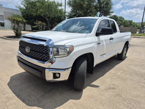 White 2020 TOYOTA TUNDRA SR5 for sale in Fort Worth, TX