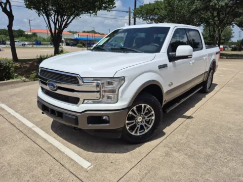 White 2018 FORD F-150 KING RANCH for sale in Fort Worth, TX