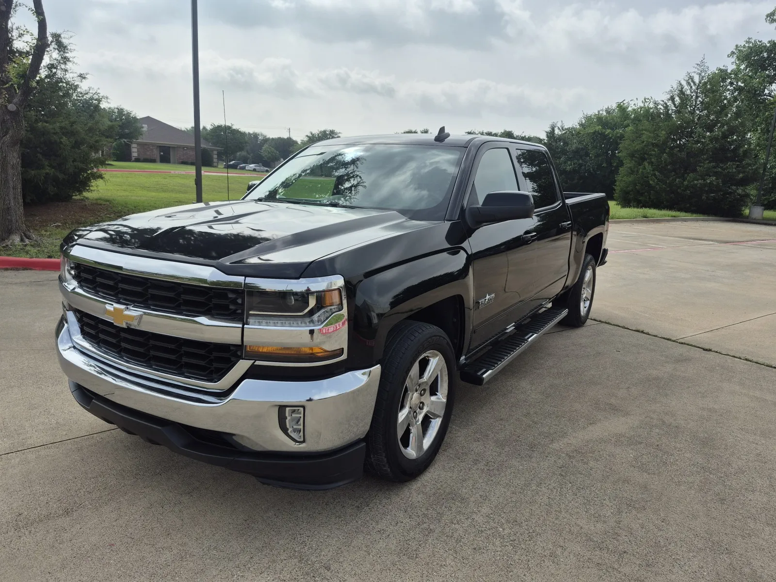 Black 2017 CHEVROLET SILVERADO 1500 LT for sale in Fort Worth, TX