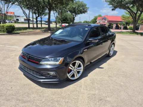 Black 2017 VOLKSWAGEN JETTA 2.0T GLI for sale in Fort Worth, TX