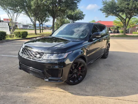 Black 2019 LAND ROVER RANGE ROVER SPO SUPERCHARGED DYNAMIC for sale in Fort Worth, TX