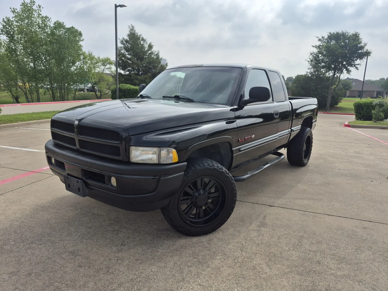 Black 1998 DODGE RAM 1500 ST for sale in Fort Worth, TX