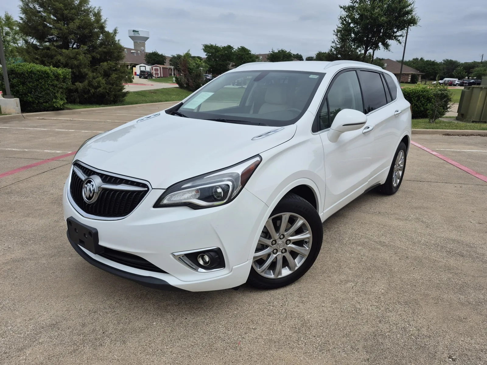 White 2020 BUICK ENVISION ESSENCE for sale in Fort Worth, TX