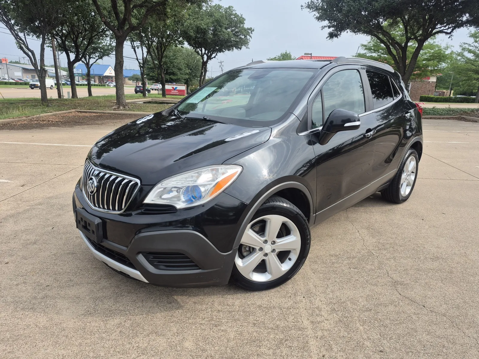 Black 2016 BUICK ENCORE BASE for sale in Fort Worth, TX