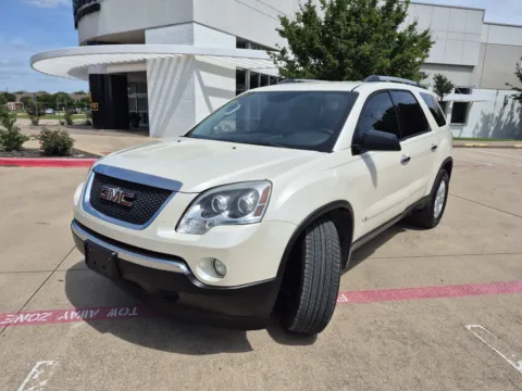 White 2010 GMC ACADIA SLE for sale in Fort Worth, TX