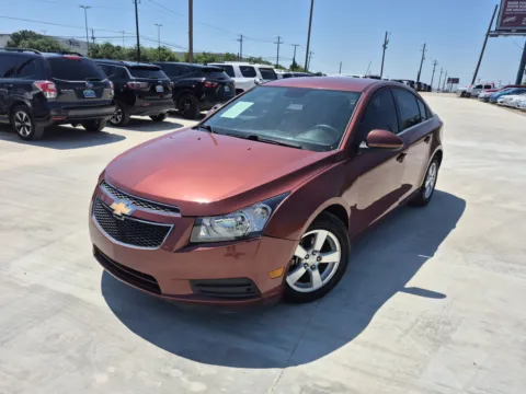 Red 2012 CHEVROLET CRUZE LT for sale in Fort Worth, TX