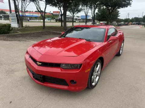 Red 2014 CHEVROLET CAMARO LT for sale in Fort Worth, TX