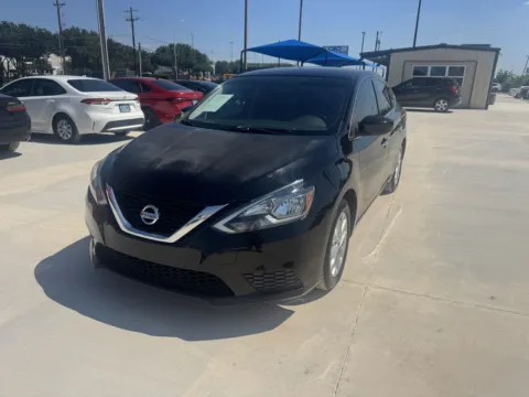 Black 2017 NISSAN SENTRA SV for sale in Fort Worth, TX