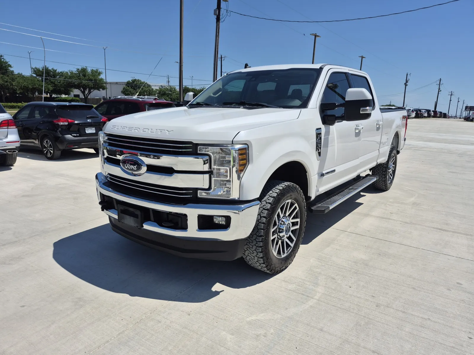 White 2019 FORD F-250 SUPER DUT LARIAT for sale in Fort Worth, TX
