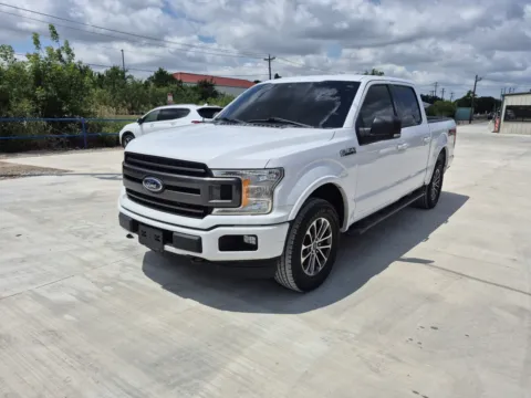 White 2019 FORD F-150 LARIAT for sale in Fort Worth, TX