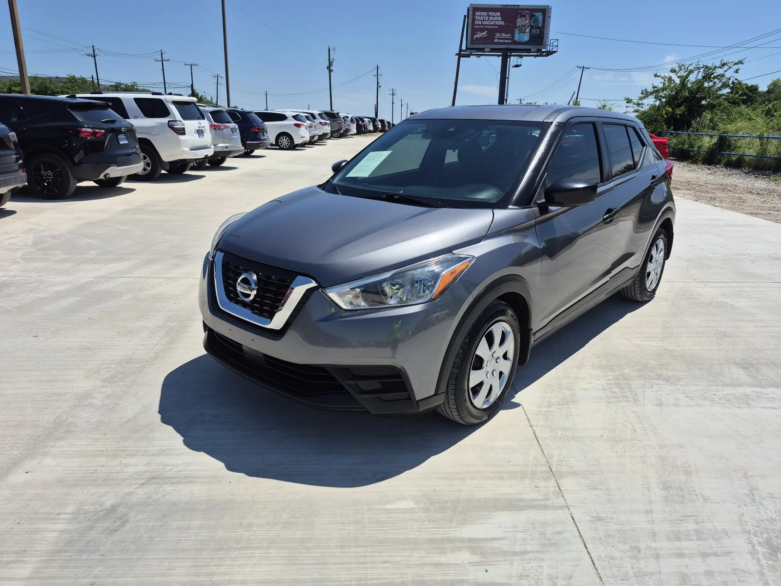 Gray 2020 NISSAN KICKS for sale in Fort Worth, TX