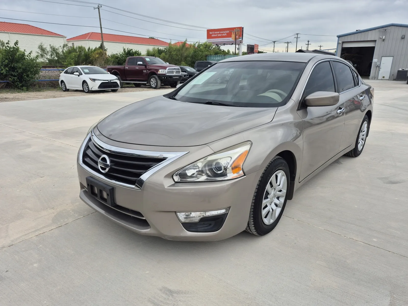 Beige 2013 NISSAN ALTIMA 2.5 S for sale in Fort Worth, TX