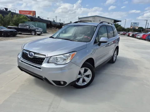 Gray 2016 SUBARU FORESTER 2.5I LIMITED for sale in Fort Worth, TX