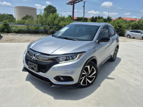 Silver 2019 HONDA HR-V SPORT for sale in Fort Worth, TX