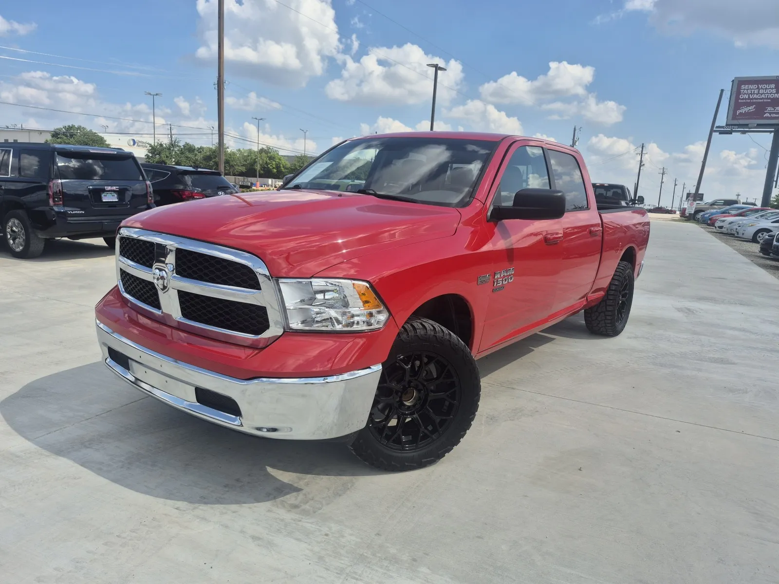 Red 2020 RAM 1500 CLASSIC SLT for sale in Fort Worth, TX