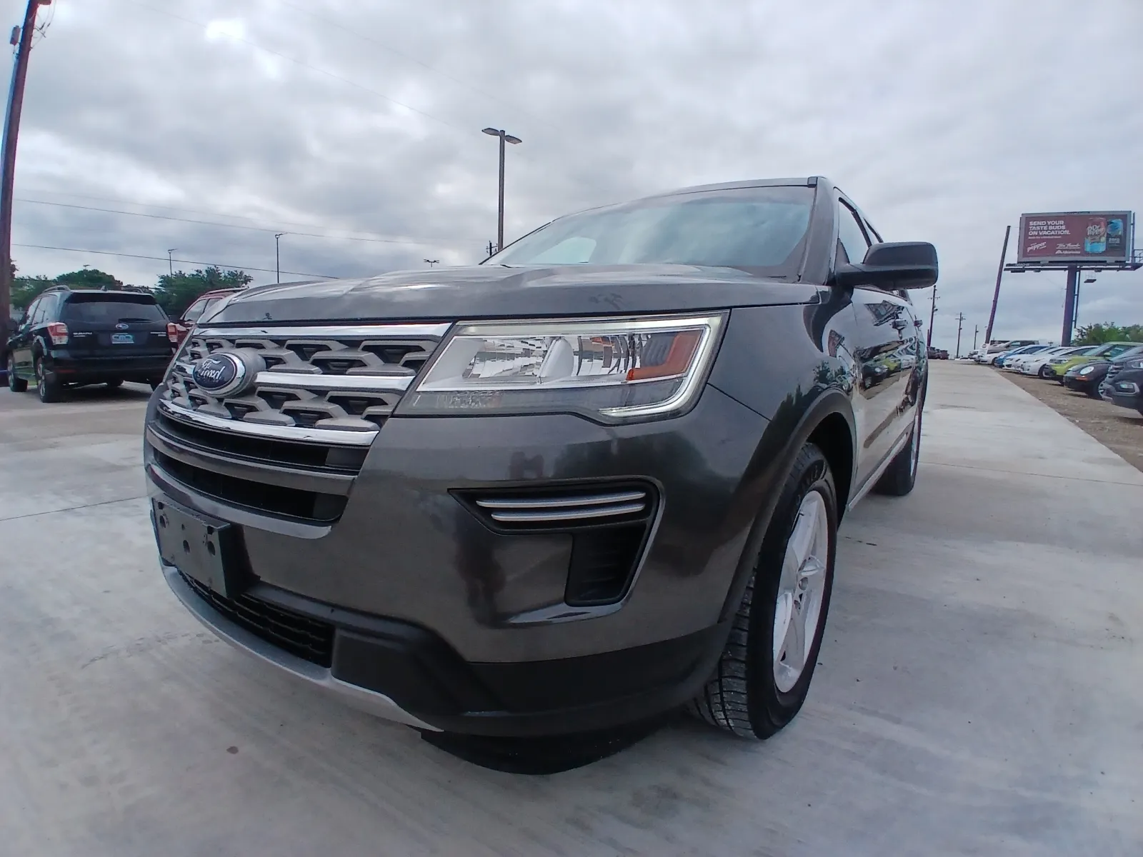 Gray 2018 FORD EXPLORER XLT for sale in Fort Worth, TX