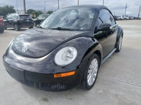 Black 2008 VOLKSWAGEN NEW BEETLE CONV SE for sale in Fort Worth, TX