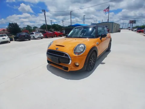 Yellow 2015 MINI HARDTOP 2 DOOR COOPER S for sale in Fort Worth, TX