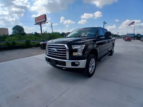 Black 2016 FORD F-150 XLT for sale in Fort Worth, TX