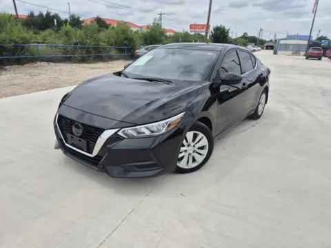 Black 2022 NISSAN SENTRA S for sale in Fort Worth, TX