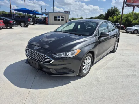 Gray 2018 FORD FUSION S for sale in Fort Worth, TX