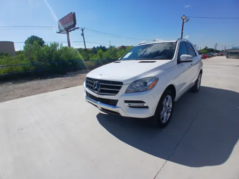 White 2015 MERCEDES-BENZ M-CLASS ML 350 for sale in Fort Worth, TX