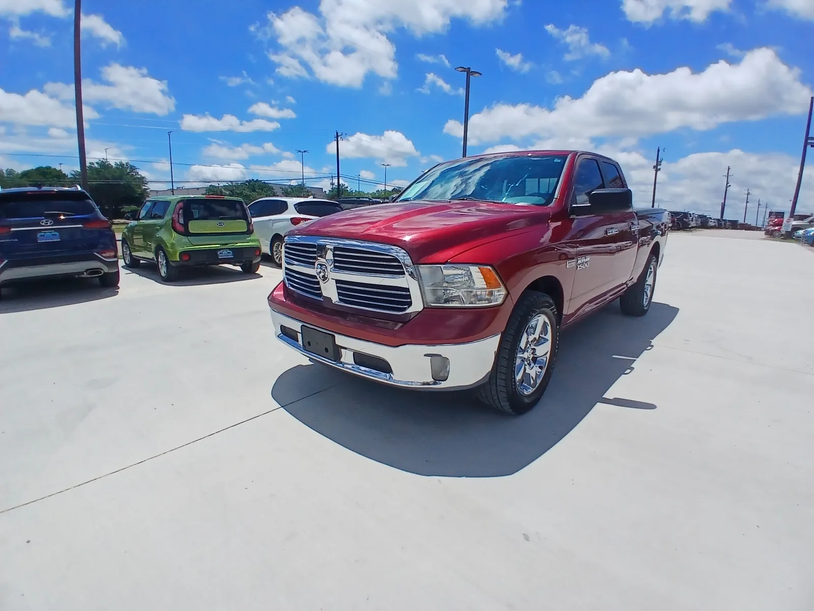 Red 2013 RAM 1500 SLT for sale in Fort Worth, TX