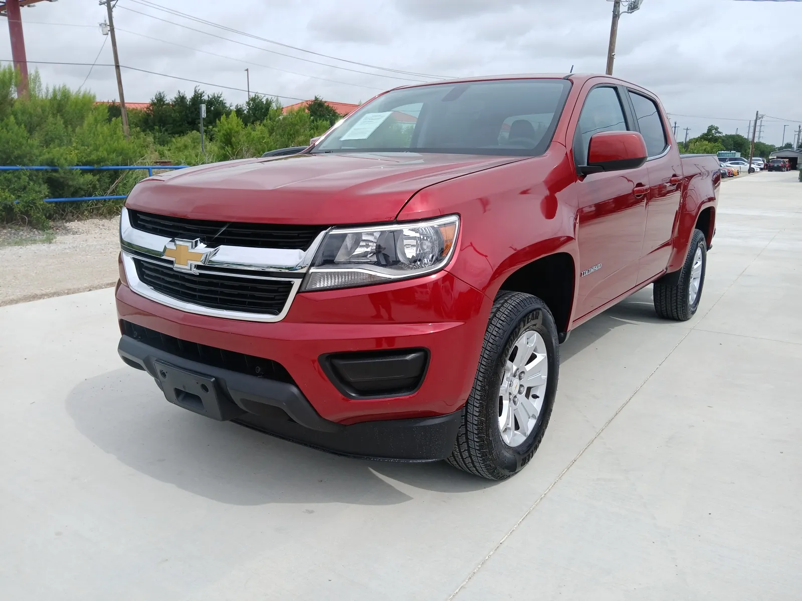 Red 2016 CHEVROLET COLORADO LT for sale in Fort Worth, TX