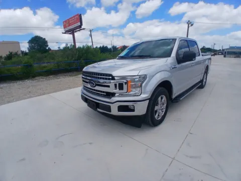 Silver 2018 FORD F-150 XLT for sale in Fort Worth, TX