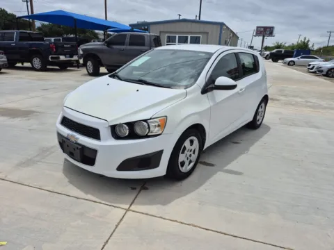 White 2016 CHEVROLET SONIC LS AUTO for sale in Fort Worth, TX