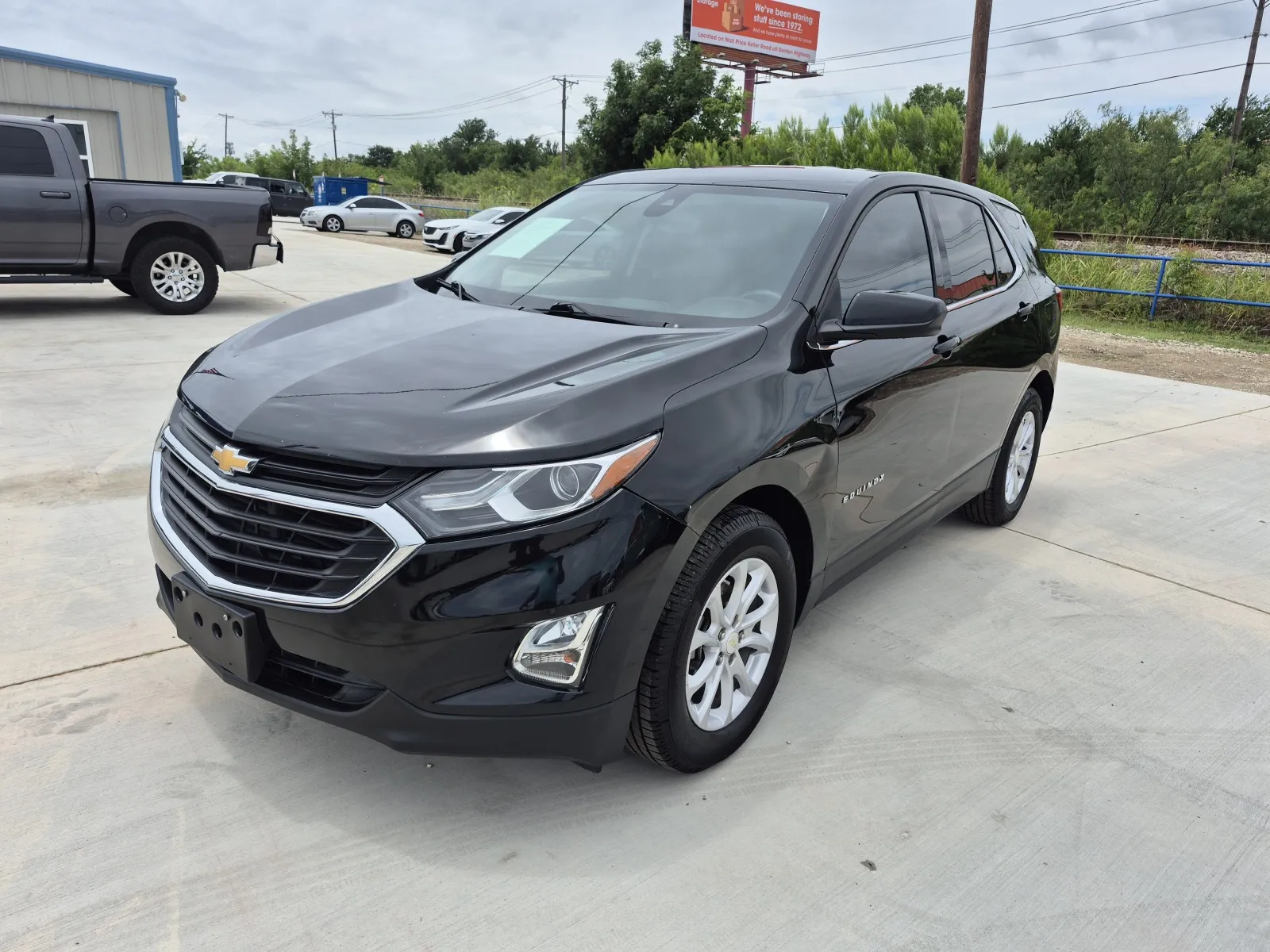 Black 2020 CHEVROLET EQUINOX LT for sale in Fort Worth, TX