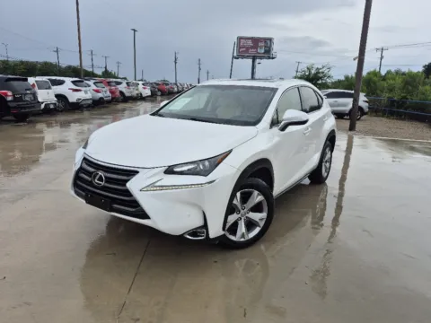 White 2017 LEXUS NX 200T BASE for sale in Fort Worth, TX