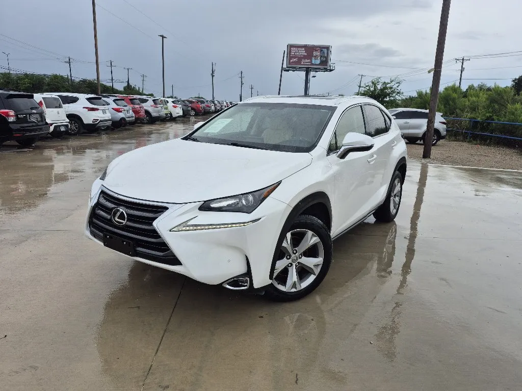White 2017 LEXUS NX 200T BASE for sale in Fort Worth, TX