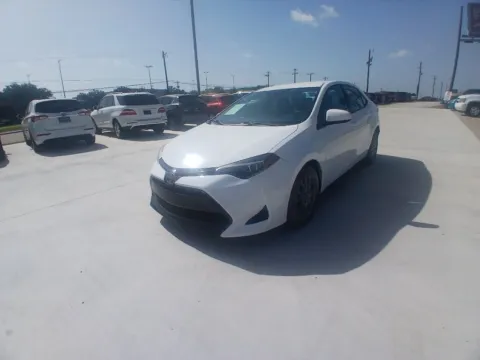 White 2018 TOYOTA COROLLA L for sale in Fort Worth, TX