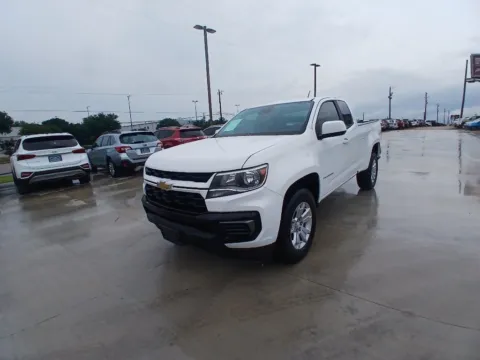 White 2021 CHEVROLET COLORADO LT for sale in Fort Worth, TX
