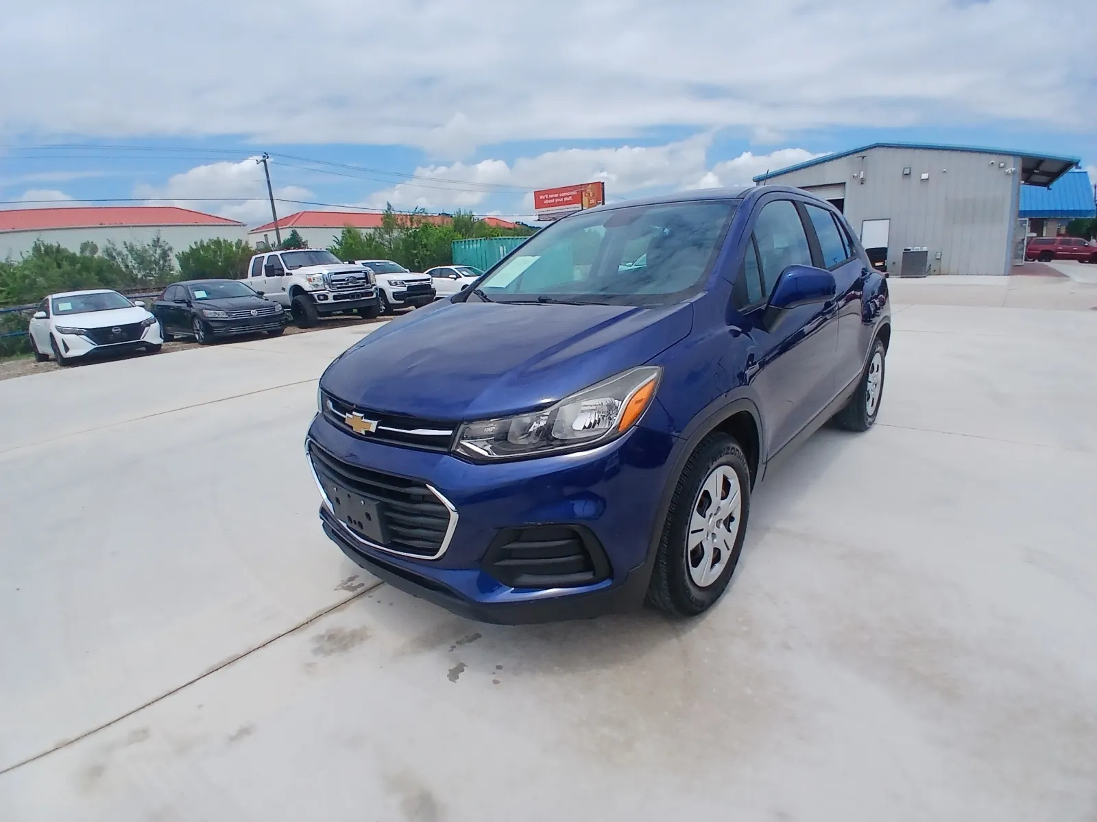 Blue 2017 CHEVROLET TRAX LS for sale in Fort Worth, TX