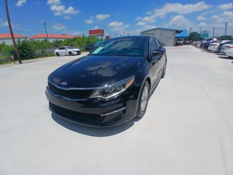 Black 2018 KIA OPTIMA LX for sale in Fort Worth, TX