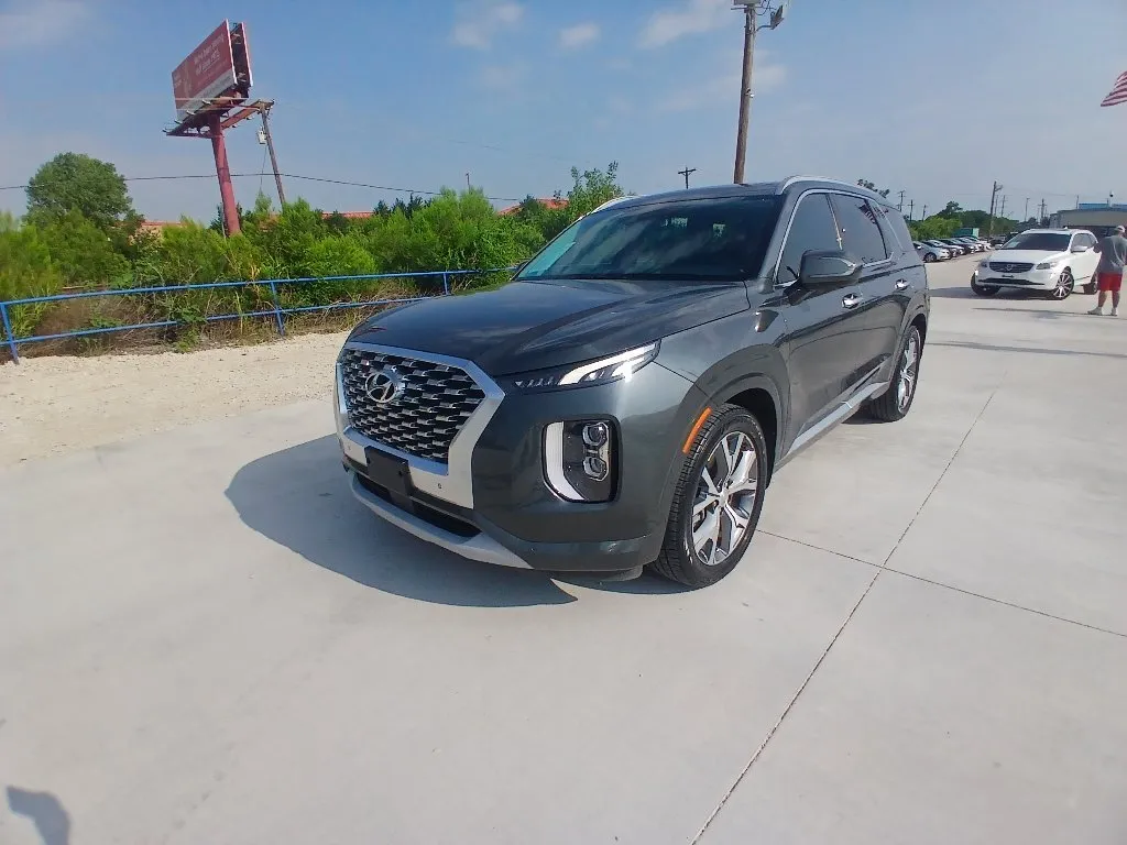 Gray 2022 HYUNDAI PALISADE LIMITED for sale in Fort Worth, TX