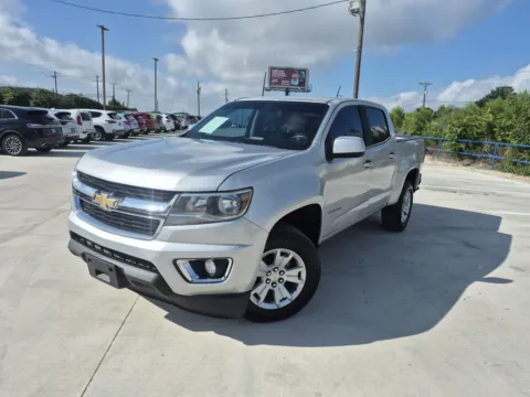 Silver 2019 CHEVROLET COLORADO LT for sale in Fort Worth, TX