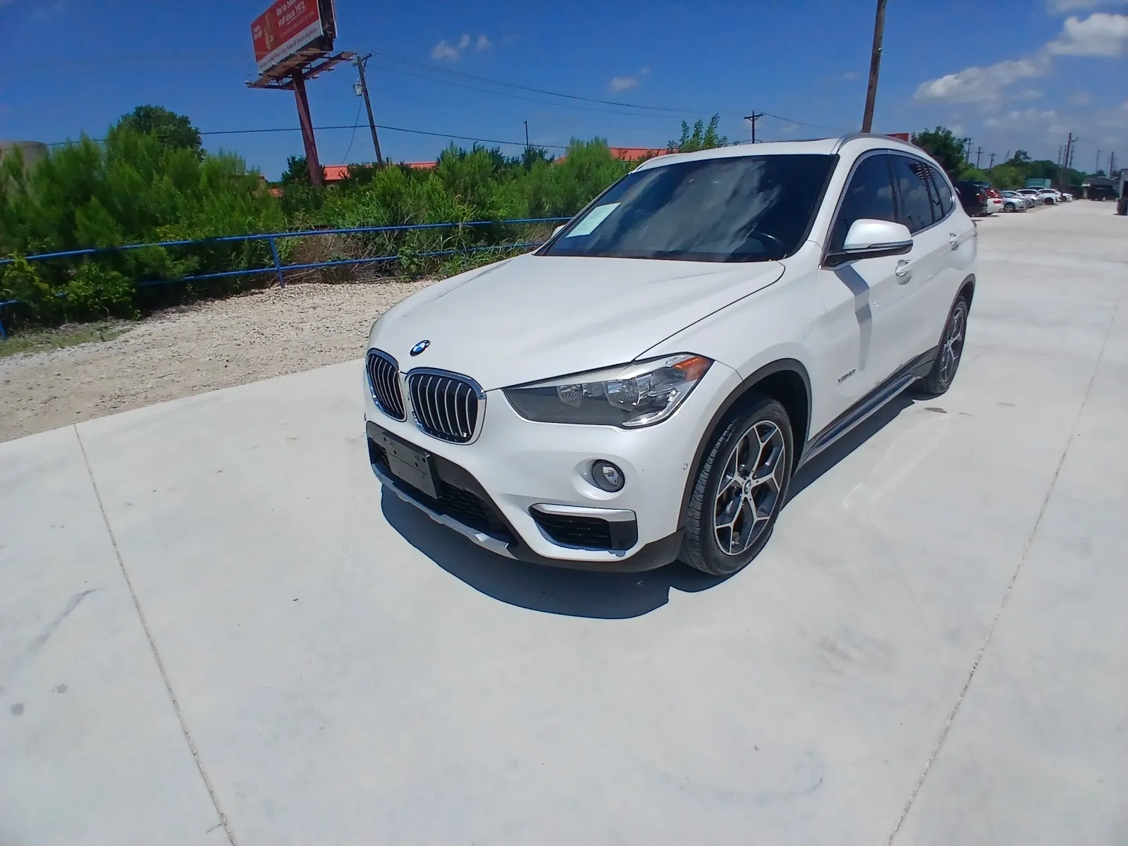 White 2018 BMW X1 XDRIVE XLINE for sale in Fort Worth, TX