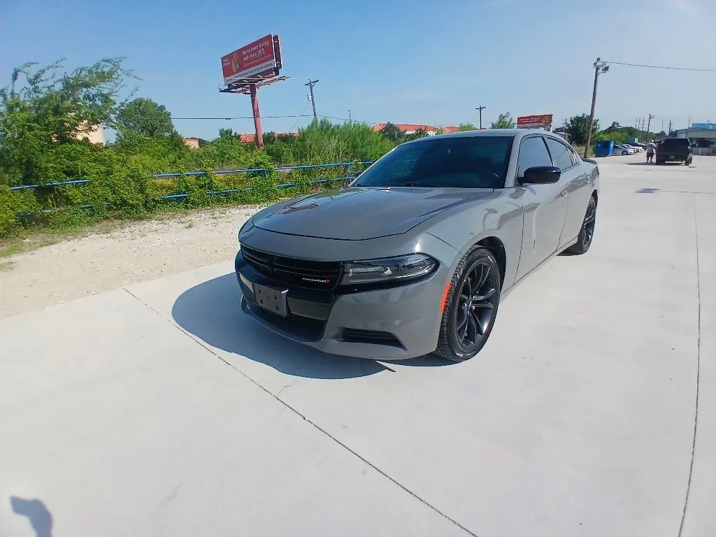 Gray 2019 DODGE CHARGER SXT for sale in Fort Worth, TX