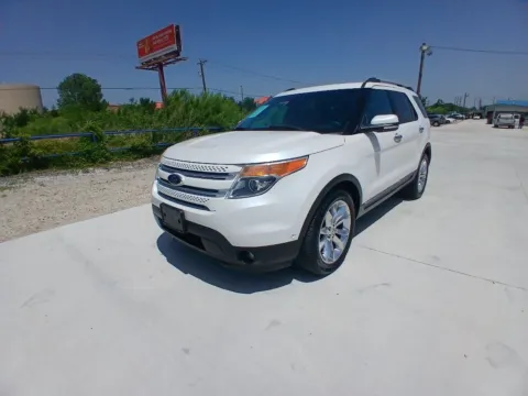 White 2014 FORD EXPLORER LIMITED for sale in Fort Worth, TX