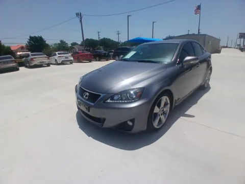 Gray 2012 LEXUS IS 250 SPORT for sale in Fort Worth, TX
