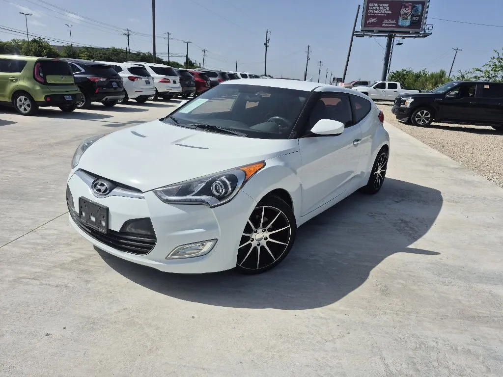 White 2014 HYUNDAI VELOSTER RE-FLEX for sale in Fort Worth, TX