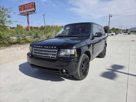 Black 2012 LAND ROVER RANGE ROVER SUPERCHARGED for sale in Fort Worth, TX