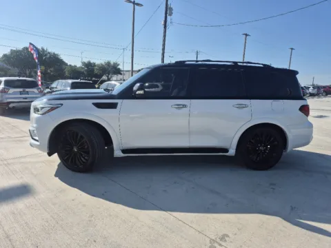 Photos of 2019 INFINITI QX80 LUXE for sale in Fort Worth, TX at Callahan Motor Company