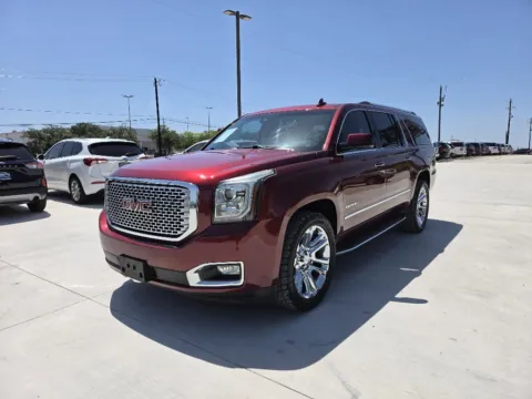 Red 2016 GMC YUKON XL DENALI for sale in Fort Worth, TX